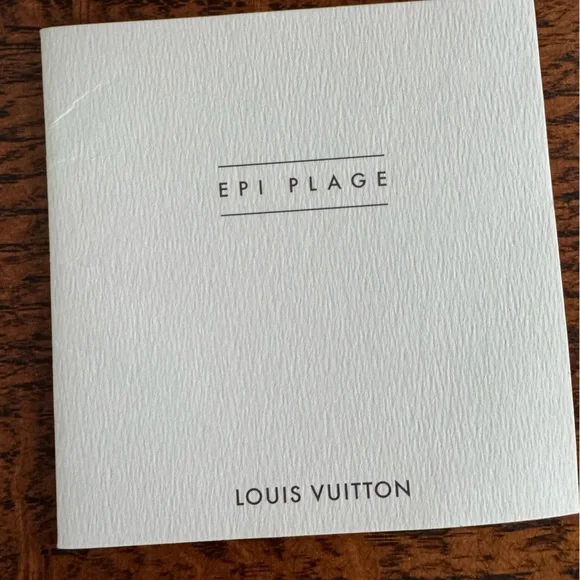 Louis Vuitton Epi Plage Lagoon Bay Tote with COA and LV Dust Bag - EUC